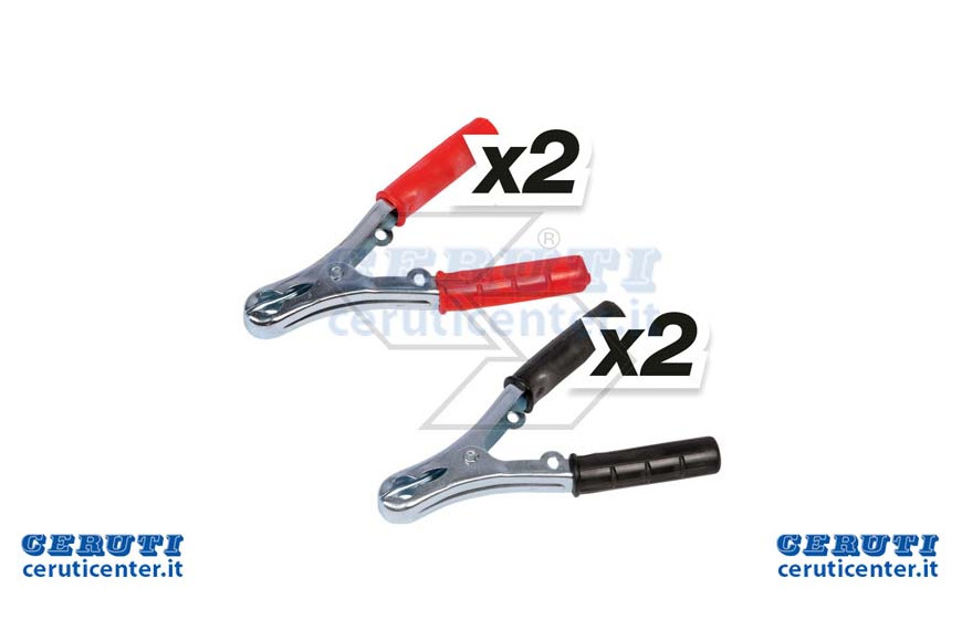 Alicates Kit Cables Baterías 2R + 2N 120A