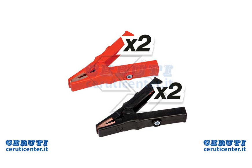 Pinces Kit Câbles Batteries 2R + 2N 1000A