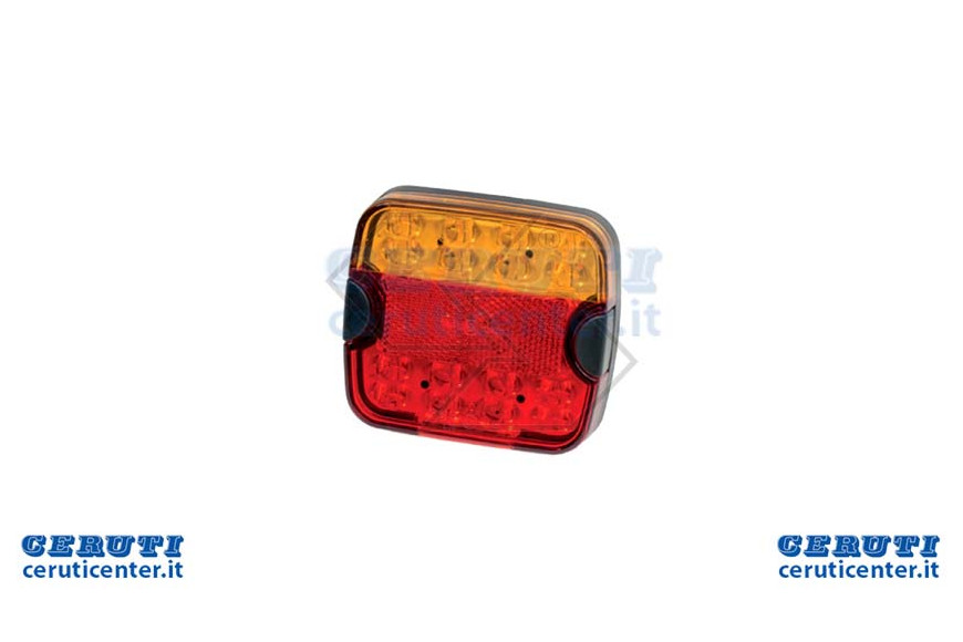 Fanale Post.Led 3 Funz. Catadiott.