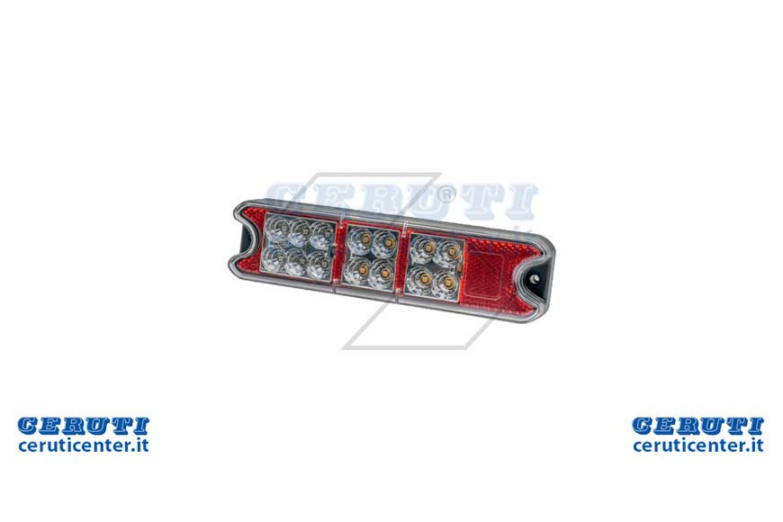 Fanale Post.Led 4 Funz.+Catadiott.