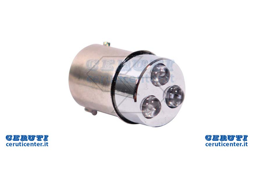 Lampadina 3 Led Arancio 5W