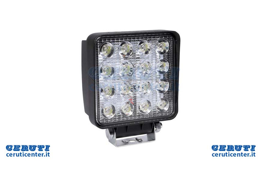Faro travail 16 LED 12 / 24V 3300Lm