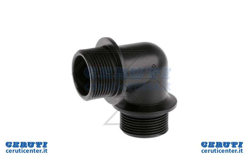 Un raccord coudé Fil. G 2 '' M