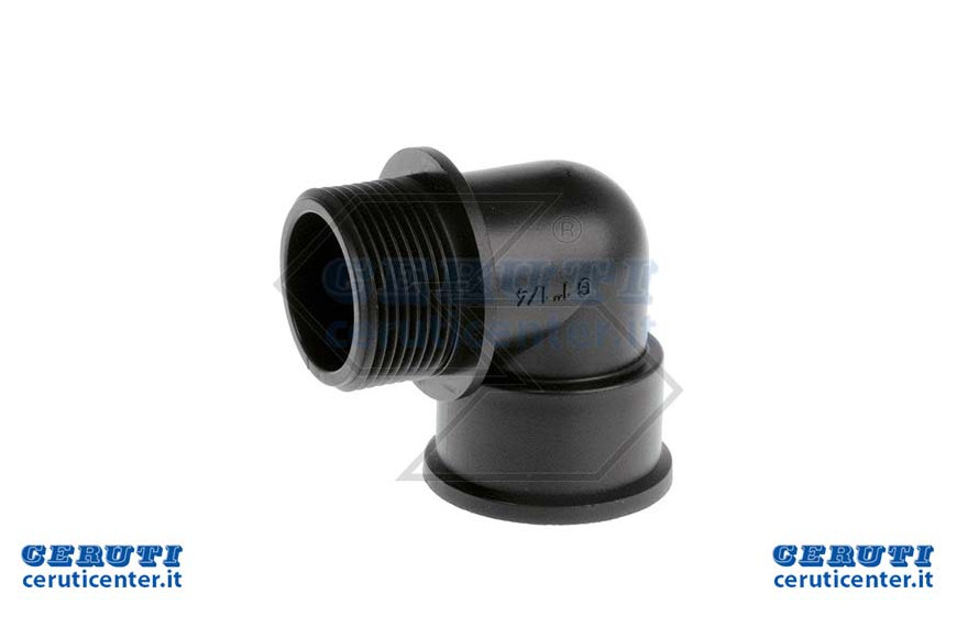 Un accesorio de codo Fil. G 2 '' F-M
