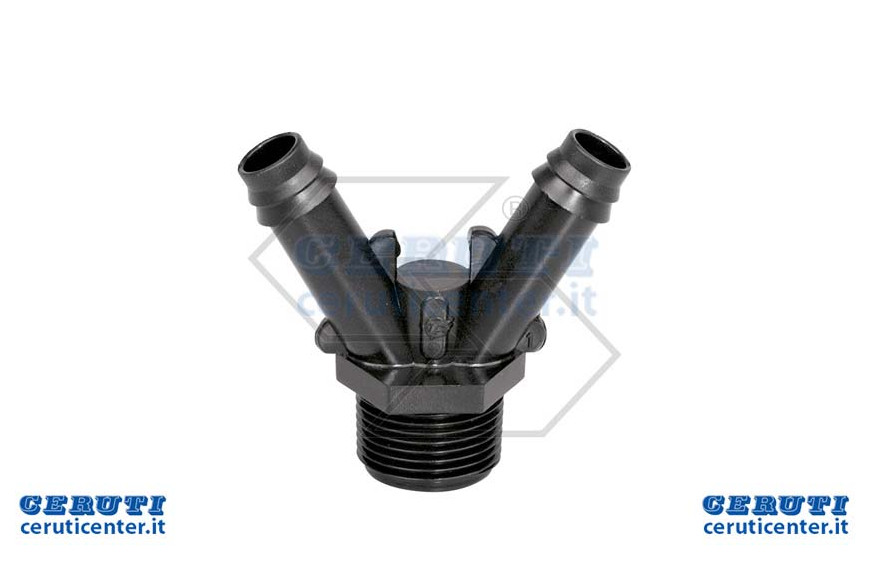 Raccordo A Y G 1''M/D25/D25