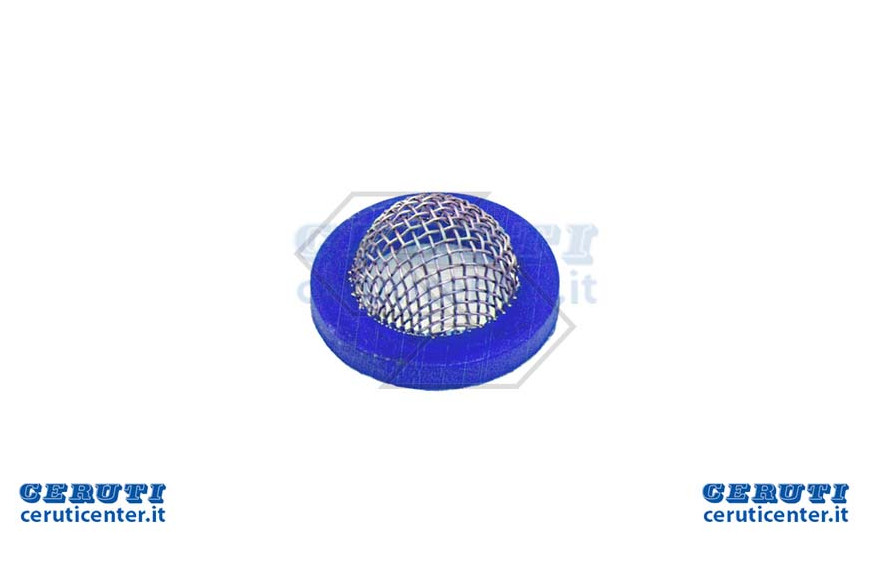 Eine Filterabdeckung 50 blaue Masche