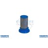 Ein Mesh-Filter-Zylinder 50 C / V-Blau