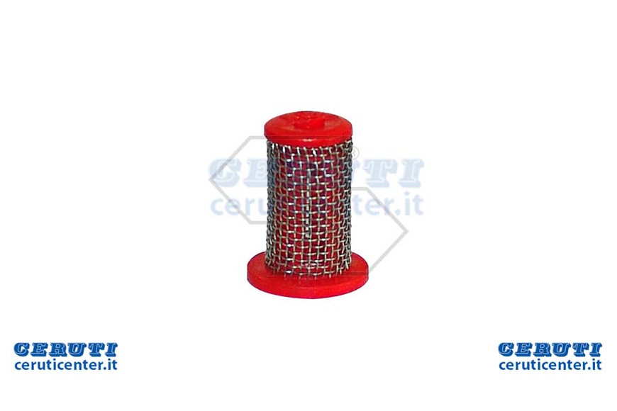 Filtro A Cilindro 30 Mesh Rosso