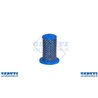Ein Filterzylinder 50 Mesh-Blau