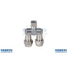 Porte-buse Snod.Doppio Fem.1 / 4 ''