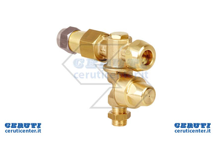 Portaug.Doppio C / A G 1 / 4''M Atr-Reg