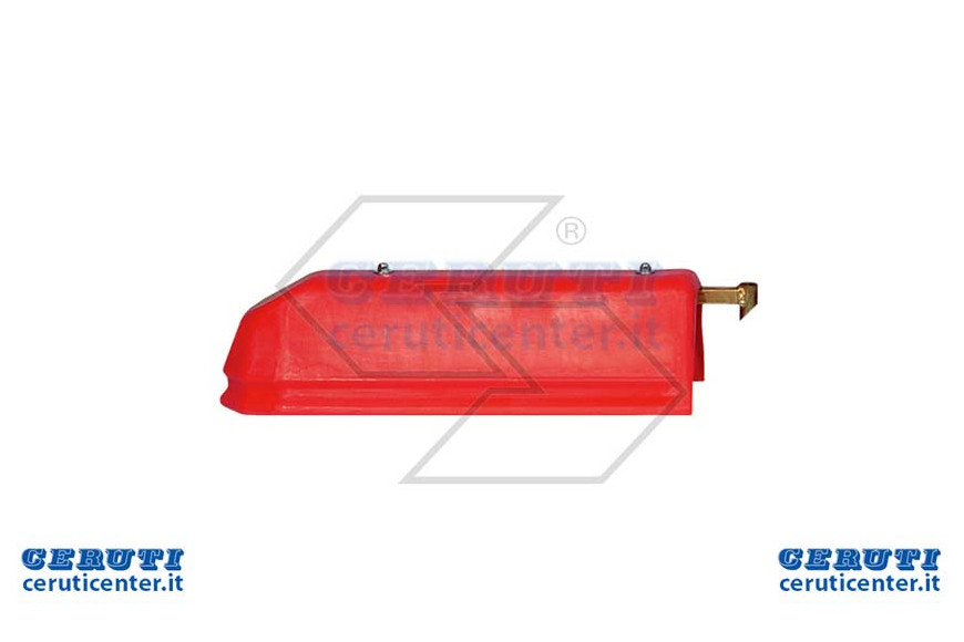 Terminer long capot rouge