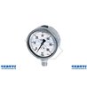 Manom.Gl.Att.Rad.0-60 D.100 Inox