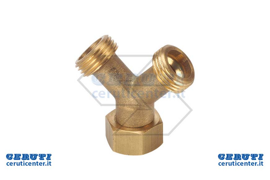 Coupling A Y G1 / 2 '' - 1 / 2''Girello G1 / 2
