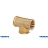 Laiton 3 Way joint F 3/4 ''