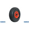 Rueda Pneum.4.00 / 4 '2pR Hub 20X75