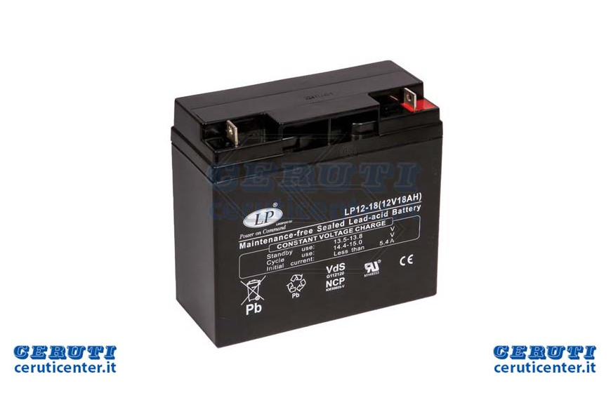 Sealed-Säure-Batterie 12V 18 Ah