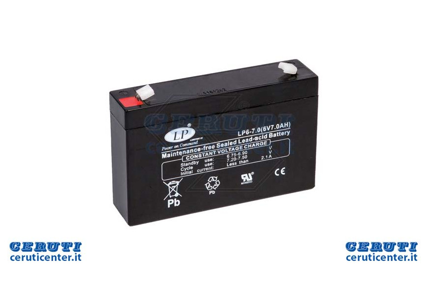 Battery Fg10701 / NP7-6 / Wp7-6 Ah 7
