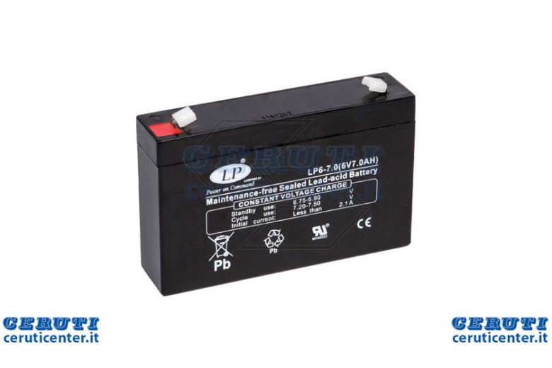 Battery Fg10701 / NP7-6 / Wp7-6 Ah 7