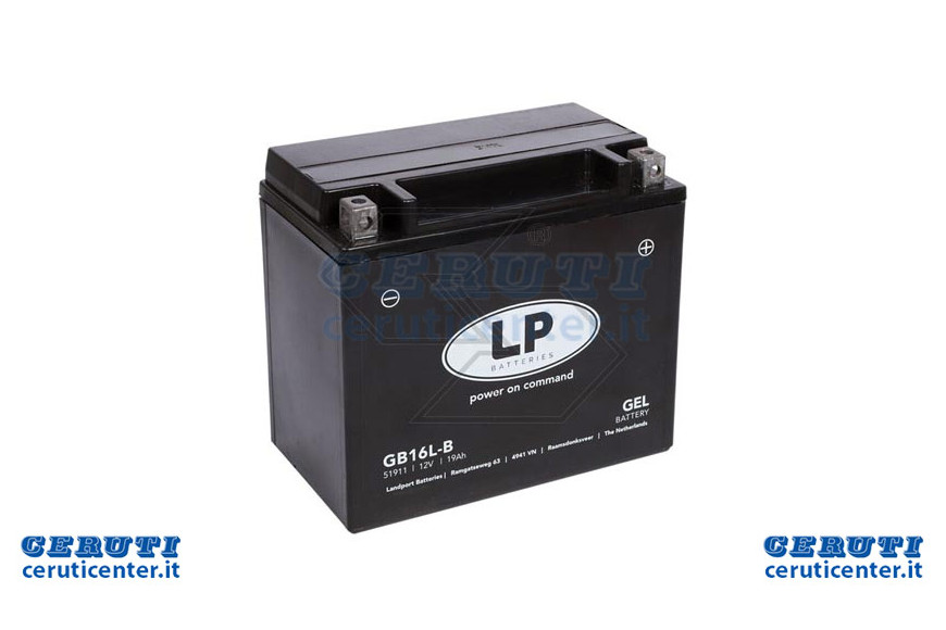 Batteria Mg Gb16L-B Gel 12V. 19Ah