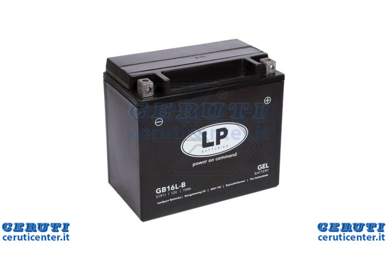 Batteria Mg Gb16L-B Gel 12V. 19Ah
