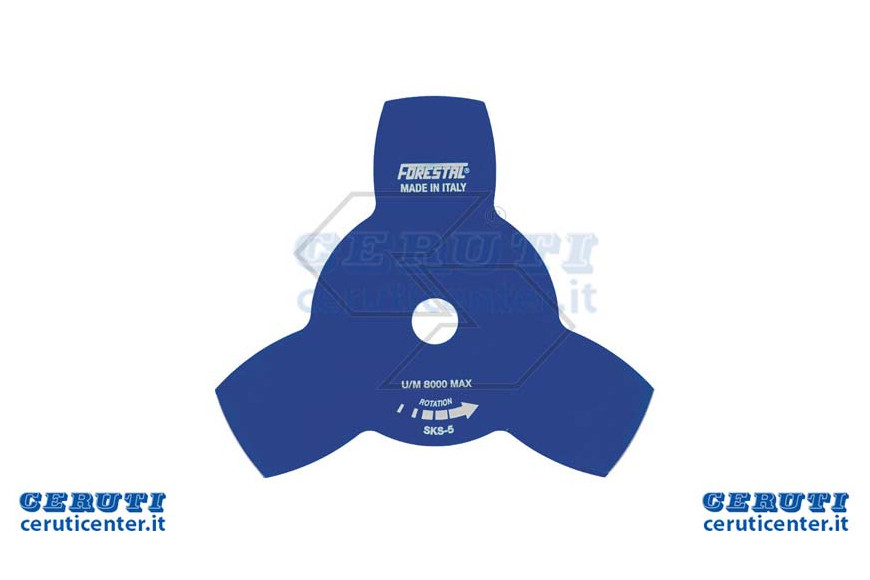 Disco 3 teeth Forestal 255X25,4X1,4
