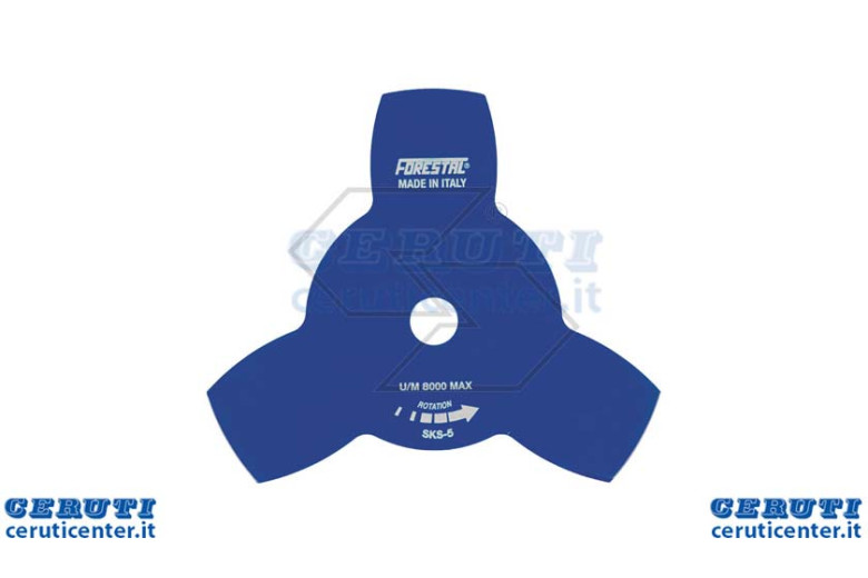 Disco 3 teeth Forestal 255X25,4X1,4