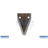 Reed trous 2 Triangular Diam.6