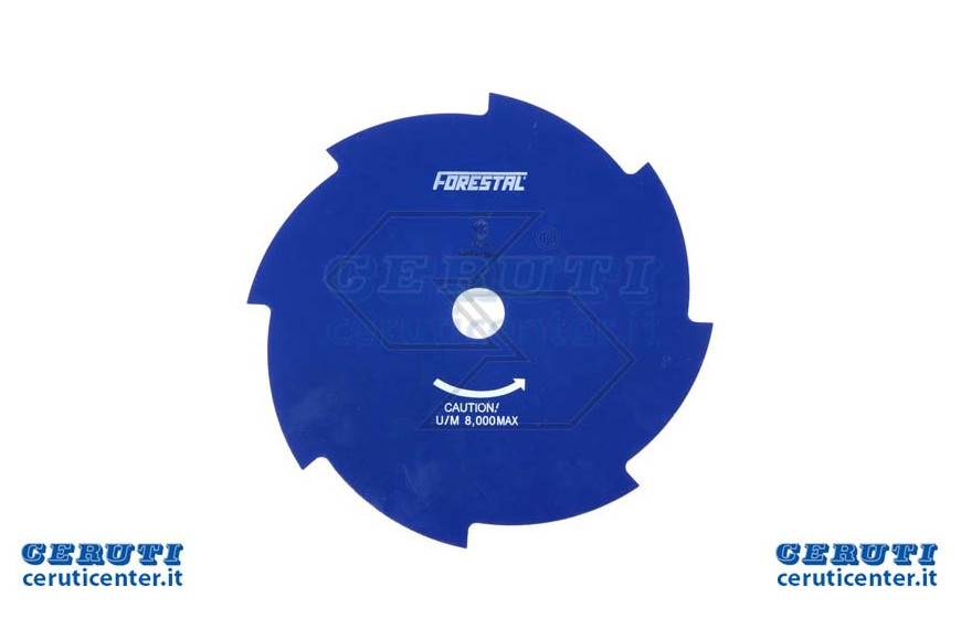 Disco 8 dents D.255 Forestal