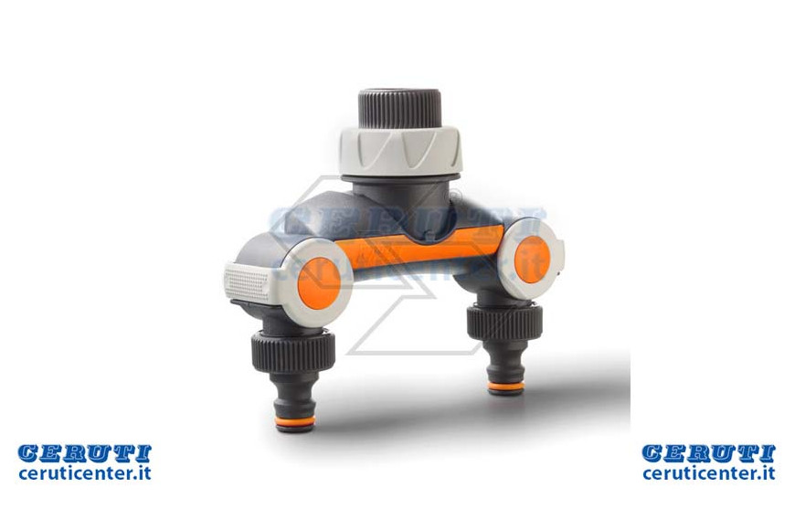 Socket Dual Output Taps Thread 3/4 "BSP