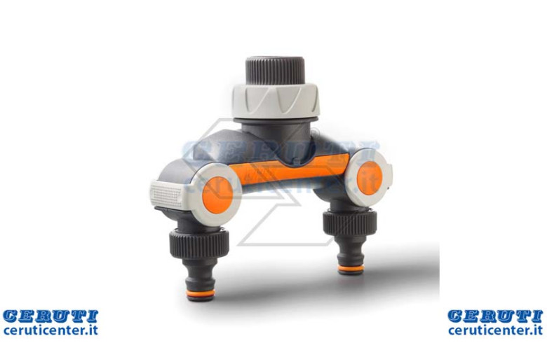 Socket Dual-Ausgang Zubehör Gewinde 3/4 „BSP
