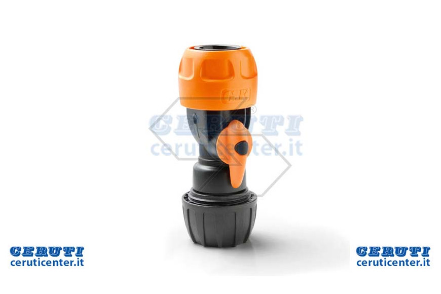 Schlauchanschluss mit Hahn 3/4 "
