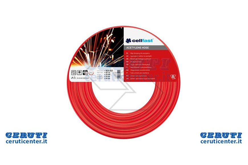Tubo Armato X Acetil. D.15 X 9 50M