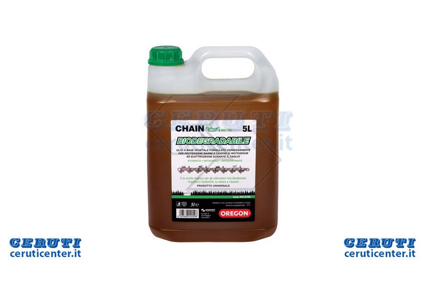 Protection Biodégradable chaîne de l'Oregon à Chainsaw - 5 Litres