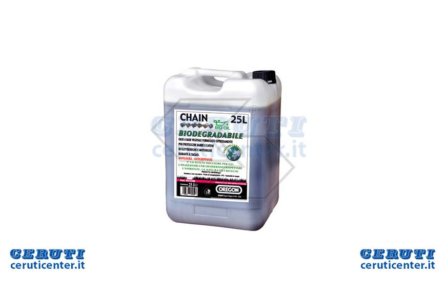 Protection Biodégradable chaîne de l'Oregon à Chainsaw - 25 litres