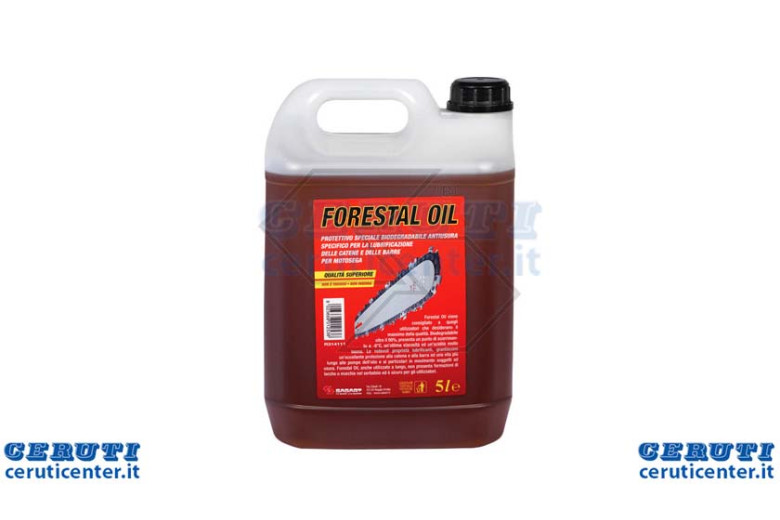 Huile Protectrice à Forestal de la chaîne Chainsaw - 5 Litres