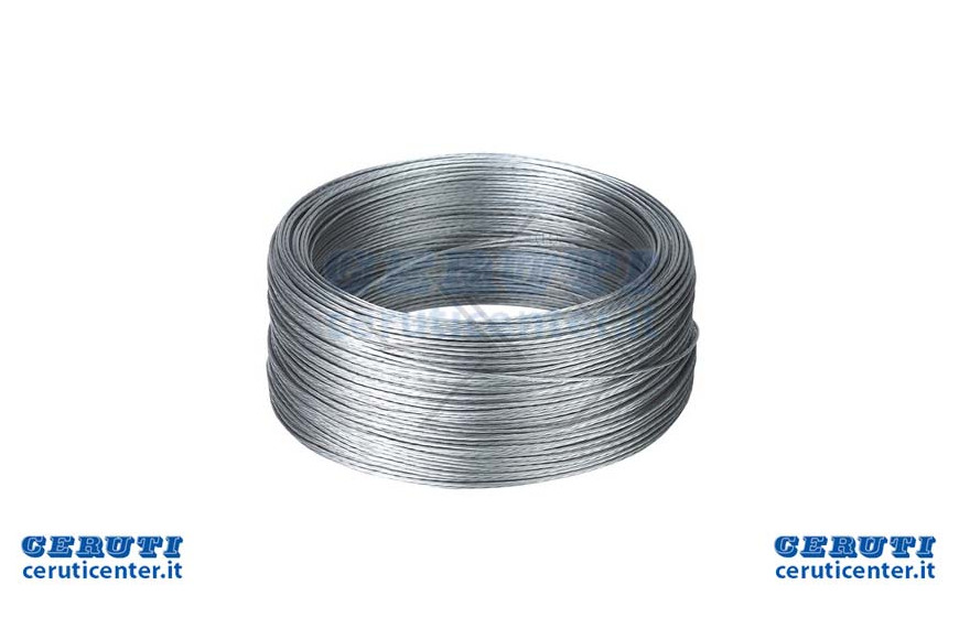 Câble en acier galvanisé Tressé - 200 M - 1,6 mm