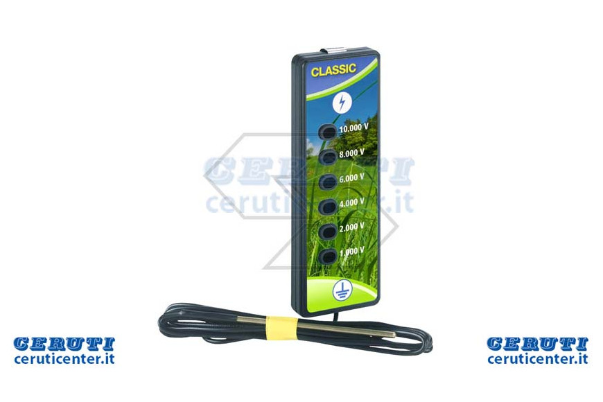 Tester voltaje de la cerca 6 niveles