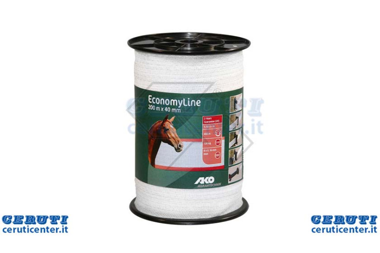 Nastro Per Recinzioni Economyline - 200 M - 40 Mm