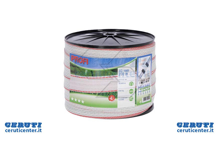Ruban Pour clôtures Profi - 200 M - 40 mm