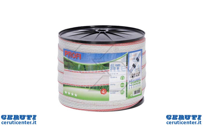 Cinta Para Cercos Profi - 200 M - 40 Mm
