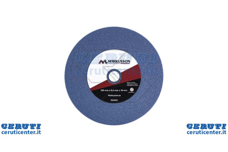 Mola Affilacatena D.150X6,4X16 Blu
