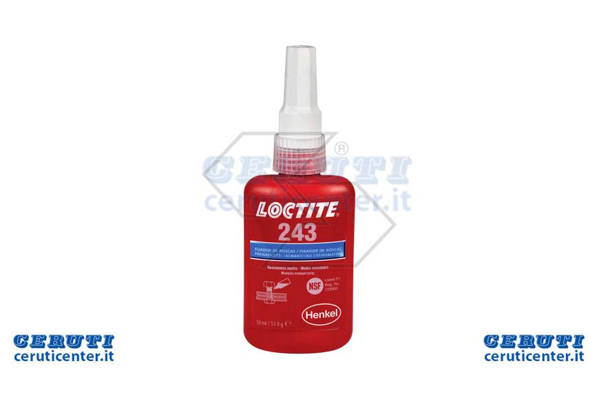Force moyenne Threadlocker Loctite 243-50 Ml