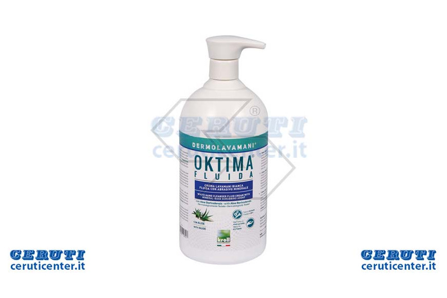 Crème détergente lave-mains OKTIMA fluide 1 Litre