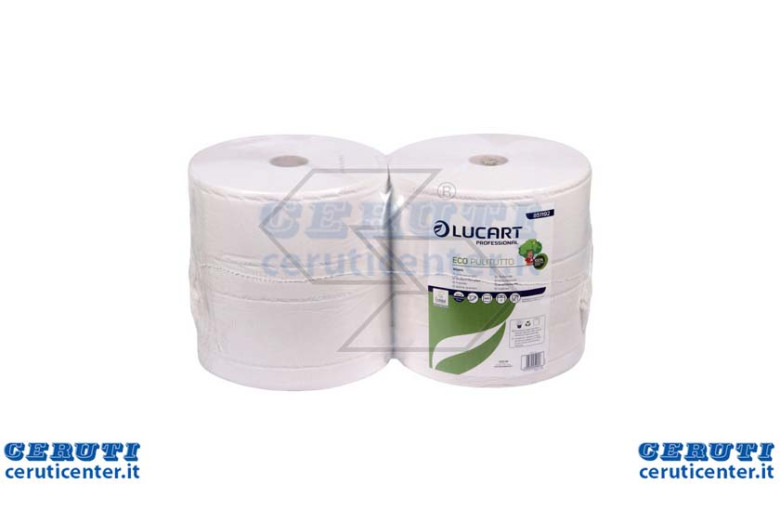 Paper Double Layer Roll In Eco Wiping