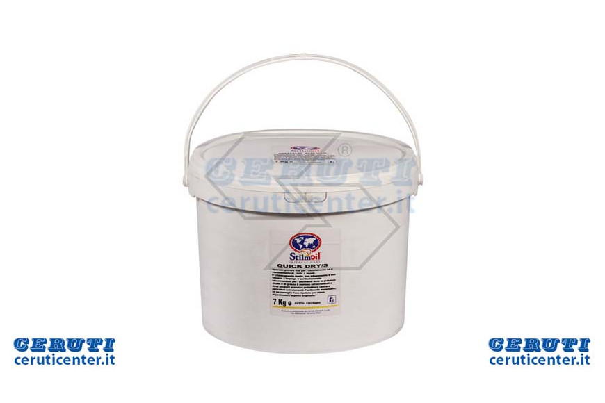 Powder Absorbent for oils and liquids Quick Dry / S - 7 kg