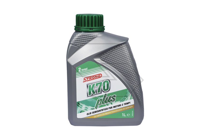Aceite K70 fuerte Plus semisintético para los motores de 2T - 1 Litro