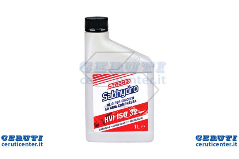 aceite fuertes Circuitos Sabhydro para completamente aire comprimido HVI Iso 32-1 Litro