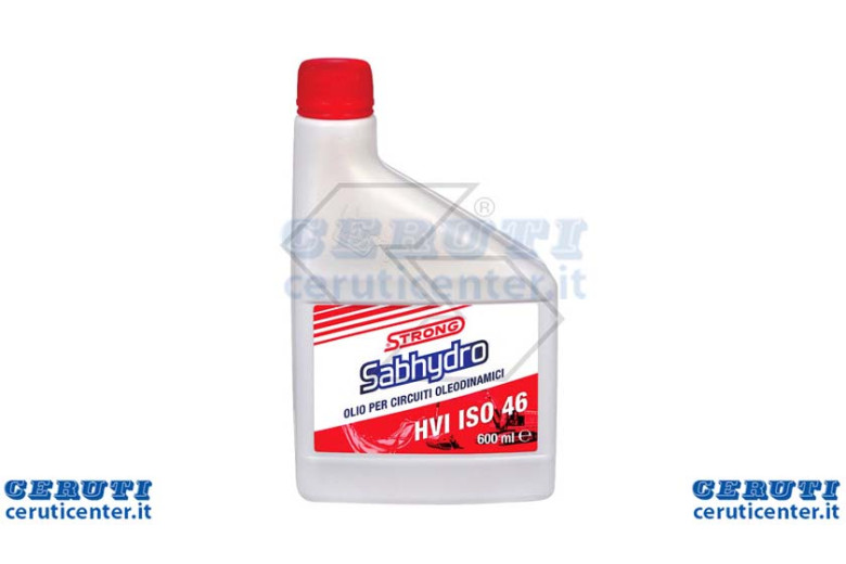 Starke Öl Sabhydro für Schaltungen Klempner HVI Iso 46-600 Ml