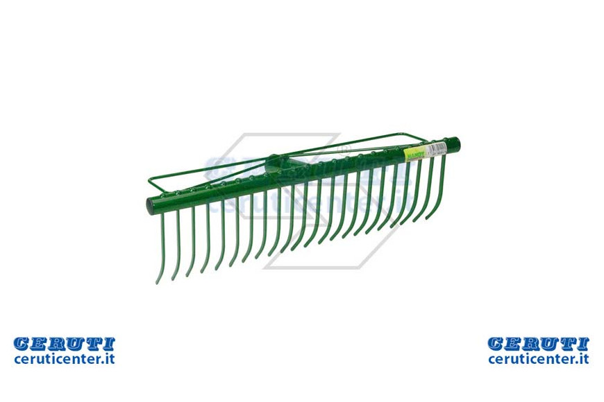 Rake In Grass Stahl